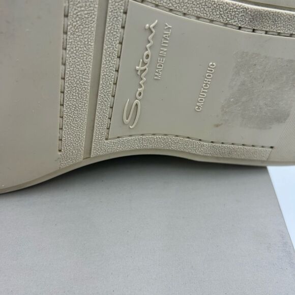 Men's Santoni suede loafers size 10 US made in Italy PRISTINE - Picture 7 of 7